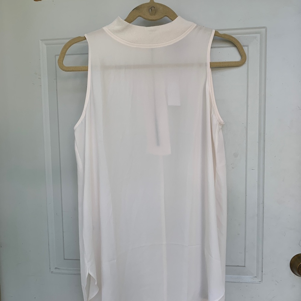 Ann Taylor LOFT mock neck shirt